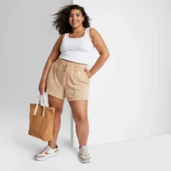 Women's High-Rise Fleece Shorts - Wild Fable™ -Trendy Wear Women Store GUEST 0181b942 8a08 4da8 bd3a f273b3b6270f