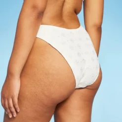 Women's Pointelle V-Front Extra Cheeky Extra High Leg Bikini Bottom - Wild Fable™ -Trendy Wear Women Store GUEST 019e1a07 bda7 476c a049 d1818523bd70