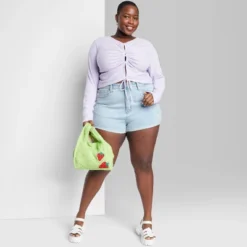 Women's Super-High Rise Rolled Cuff Jean Shorts - Wild Fable™ -Trendy Wear Women Store GUEST 04d440b5 c37c 4a9f aa38 6fef45cd9086