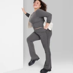 Women's Ribbed Flare Leggings - Wild Fable™ -Trendy Wear Women Store GUEST 0597c268 0159 4780 8488 51dfb18c6c72