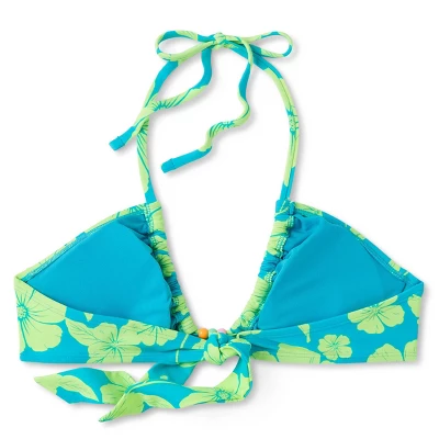 Women's Bead Detail U-Neck Multi-Way Bralette Bikini Top - Wild Fable™ Multi Tropical Print 11 Women's Bead Detail U-Neck Multi-Way Bralette Bikini Top - Wild Fable™ Multi Tropical Print - Image 11