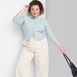 Women's Fitted Mock Turtleneck Zip-Up Cardigan - Wild Fable™ 9 Women's Fitted Mock Turtleneck Zip-Up Cardigan - Wild Fable™ -Trendy Wear Women Store GUEST 0795d7a9 7240 412d 9699 a819802075c1