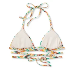 Women's Tie-Front Triangle Bikini Top - Wild Fable™ Multi Striped -Trendy Wear Women Store GUEST 083fcb46 231b 4443 be9a 31bdf4ab2afc