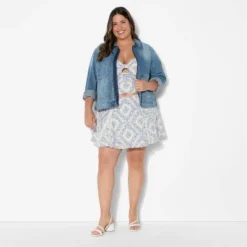 Women's Above Knee Godet Full Skirt - Wild Fable™ Blue Floral -Trendy Wear Women Store GUEST 097e96bb dcaa 490c b1a2 88591ca425c1