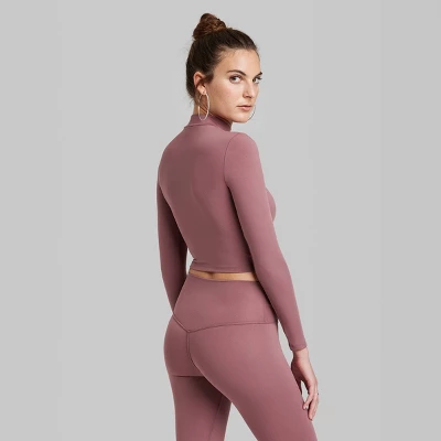 Women's Long Sleeve Mock Neck T-Shirt - Wild Fable™ 2 Women's Long Sleeve Mock Neck T-Shirt - Wild Fable™ - Image 2