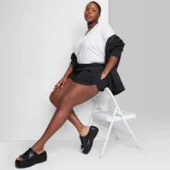 Women's High-Rise Dolphin Shorts - Wild Fable™ -Trendy Wear Women Store GUEST 0c6f722f 3037 46ee 964a e5eb395d9fd8