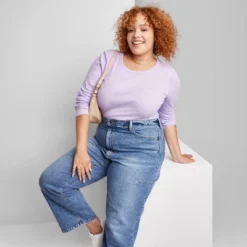 Women's Long Sleeve T-Shirt - Wild Fable™ -Trendy Wear Women Store GUEST 0df2b7d4 12c6 4f5c b8ae 2446559a7be1