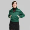 Women's Satin Bomber Jacket - Wild Fable™