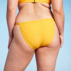 Women's Scarf Side Adjustable Coverage Bikini Bottom - Wild Fable™ Yellow 13 Women's Scarf Side Adjustable Coverage Bikini Bottom - Wild Fable™ Yellow -Trendy Wear Women Store GUEST 10757119 06dd 4976 87c7 061fed4d8b88