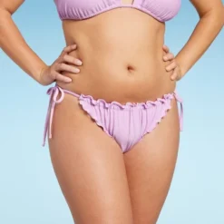 Women's Ruffle Side-Tie Adjustable Coverage Bikini Bottom - Wild Fable™ -Trendy Wear Women Store GUEST 14edd9f2 a491 4484 be9f e6a51628348d