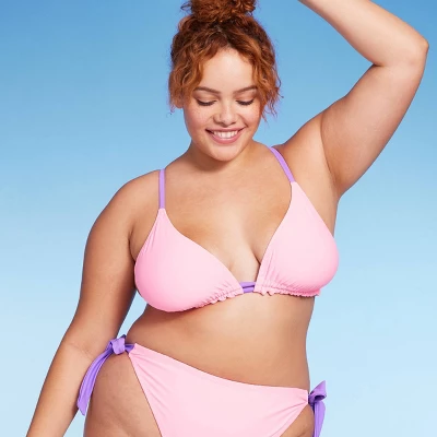 Women's Reversible Triangle Bikini Top - Wild Fable™ 15 Women's Reversible Triangle Bikini Top - Wild Fable™ - Image 15