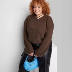 Women's Crewneck Boxy Pullover Sweater - Wild Fable™ -Trendy Wear Women Store GUEST 1801bf84 6cca 4b0b ab68 c294af4ee834