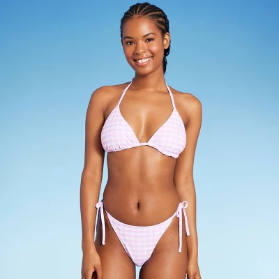 Women's Reversible Side-Tie Extra High Leg Extra Cheeky Bikini Bottom - Wild Fable™ 3 Women's Reversible Side-Tie Extra High Leg Extra Cheeky Bikini Bottom - Wild Fable™ - Image 3