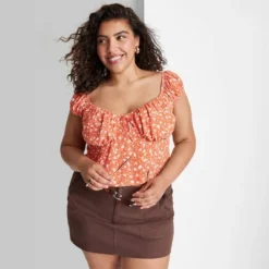 Women's Cap Sleeve Sweetheart Top - Wild Fable™ -Trendy Wear Women Store GUEST 1aa53fb4 1d04 437b b550 1354adee55ce