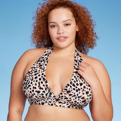 Women's Multiway Tall Triangle Bikini Top - Wild Fable™ Animal Print 2 Women's Multiway Tall Triangle Bikini Top - Wild Fable™ Animal Print - Image 2