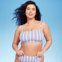 Women's Scrunchie Back Detail Bralette Bikini Top - Wild Fable™ -Trendy Wear Women Store GUEST 2246931d bb10 461c a344 8e24a1df6671