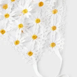 Daisy Knit Headscarf - Wild Fable™ White/Yellow 5 Daisy Knit Headscarf - Wild Fable™ White/Yellow -Trendy Wear Women Store GUEST 22a0b726 fe1b 433b 92dc 0332563e7d47