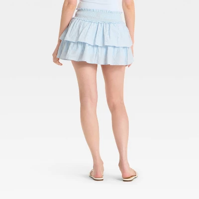 Women's Tiered Mini Skort - Wild Fable™ 1 Women's Tiered Mini Skort - Wild Fable™