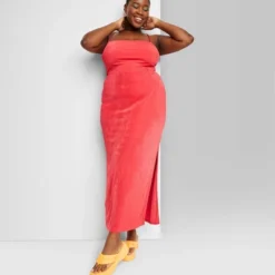 Women's Lace-Up Back Maxi Bodycon Dress - Wild Fable™ -Trendy Wear Women Store GUEST 25d4302b 9a29 4a2e 97c4 3c2f7422060a