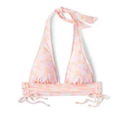 Women's Cinch Side Longline Halter Bikini Top - Wild Fable™ Multi Floral Print -Trendy Wear Women Store GUEST 283a4f82 2aa1 4b36 9ba6 c44bdf2e9b81