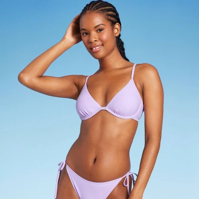 Women's Underwire Bikini Top - Wild Fable™ Light Purple 5 Women's Underwire Bikini Top - Wild Fable™ Light Purple - Image 5
