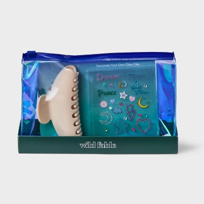 DIY Claw Hair Clip Stickers Kit - Wild Fable™ 1 DIY Claw Hair Clip Stickers Kit - Wild Fable™
