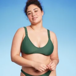 Women's Scrunchie Strap Detail Bralette Bikini Top - Wild Fable™ -Trendy Wear Women Store GUEST 2d09e530 1bea 4349 a3d5 9f08d3589ad0