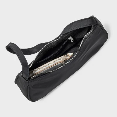 Simple Shoulder Bag - Wild Fable™ Black 3 Simple Shoulder Bag - Wild Fable™ Black - Image 3