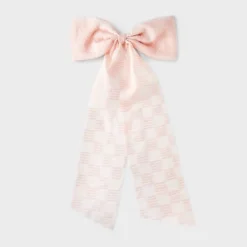 Checkered Bow Hair Clip - Wild Fable™ -Trendy Wear Women Store GUEST 2d7b9f64 495d 4fef 8c11 84453b285417