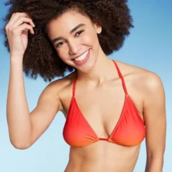 Women's Triangle Bikini Top - Wild Fable™ Orange Ombre Print 13 Women's Triangle Bikini Top - Wild Fable™ Orange Ombre Print -Trendy Wear Women Store GUEST 2d950af7 aaee 436b a906 d3e54bd7fa14