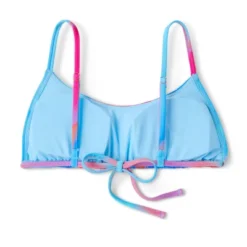 Women's Tunnel Front Bralette Bikini Top - Wild Fable™ Blue Marble Print -Trendy Wear Women Store GUEST 34ace4c7 1b40 4c46 aee5 f46f8302907d