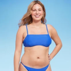 Women's Scrunchie Back Detail Bralette Bikini Top - Wild Fable™ -Trendy Wear Women Store GUEST 384136fb 94d5 40a3 b52b 5bb72c2451fd