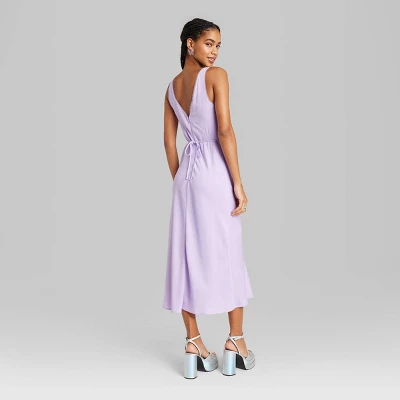 Women's Lace Detail Slip Midi Dress - Wild Fable™ 1 Women's Lace Detail Slip Midi Dress - Wild Fable™