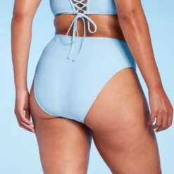 Women's High Leg Cheeky High Waist Bikini Bottom - Wild Fable™ Light Blue 11 Women's High Leg Cheeky High Waist Bikini Bottom - Wild Fable™ Light Blue -Trendy Wear Women Store GUEST 386c3918 01b4 40ee 8bb3 e8d20344dc8a