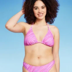 Women's Triangle Bikini Top - Wild Fable™ -Trendy Wear Women Store GUEST 39beccb8 404c 477c 9602 9d24b635c65f