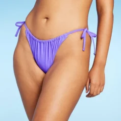 Women's Side-Tie Scoop Front High Leg Adjustable Bikini Bottom - Wild Fable™ 12 Women's Side-Tie Scoop Front High Leg Adjustable Bikini Bottom - Wild Fable™ -Trendy Wear Women Store GUEST 39d728d8 9e05 494f a4ee bcacdace8e3f