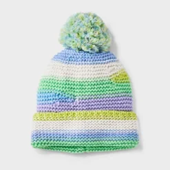 Pre-Consumed Recycled Pom Beanie - Wild Fable™ -Trendy Wear Women Store GUEST 49c53ab3 7f7f 4625 91ad ddeb4cf4f23b