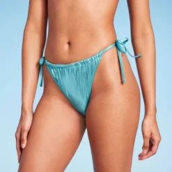 Women's Foil Strappy Extra High Leg Super Cheeky Bikini Bottom - Wild Fable™ Teal Blue 17 Women's Foil Strappy Extra High Leg Super Cheeky Bikini Bottom - Wild Fable™ Teal Blue -Trendy Wear Women Store GUEST 4b668b4e d9d7 44b6 b666 428ced852e4a