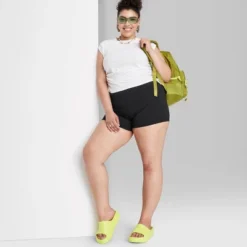 Women's High-Rise Shortie Bike Shorts - Wild Fable™ -Trendy Wear Women Store GUEST 4f386c38 65b1 4336 8354 e69041f5626e