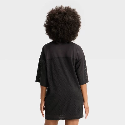 Women's Cap Sleeve Dream Jersey Midi Shirtdress - Wild Fable™ 1 Women's Cap Sleeve Dream Jersey Midi Shirtdress - Wild Fable™