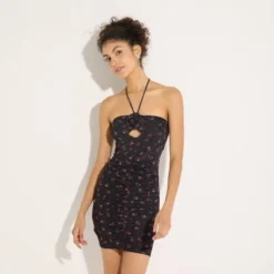 Women's Rose Lattice Mesh Dress - Wild Fable™ Petite Blossom/Black 7 Women's Rose Lattice Mesh Dress - Wild Fable™ Petite Blossom/Black -Trendy Wear Women Store GUEST 535ab290 2f33 47f7 a1f6 168ab408e77f