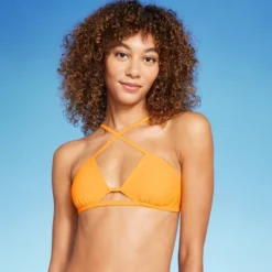 Women's Cut Out Cross Front Bralette Bikini Top - Wild Fable™ -Trendy Wear Women Store GUEST 53c1d1d6 7947 4d7c 8a5c 8b28e84d7ac4