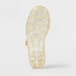 Women's Poppy Ankle Strap Jelly Sandals - Wild Fable™ Light Gold -Trendy Wear Women Store GUEST 55274286 bb61 44a0 8c8c 515c5e469067