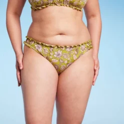 Women's Ruffle Detail High Leg Cheeky Bikini Bottom - Wild Fable™ -Trendy Wear Women Store GUEST 559d0cf4 5e75 454c a4ff 7509cd9d2a84