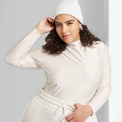 Women's Long Sleeve Mock Neck T-Shirt - Wild Fable™ 10 Women's Long Sleeve Mock Neck T-Shirt - Wild Fable™ -Trendy Wear Women Store GUEST 573176da fa09 49c0 80f4 f1bc0bdc395a