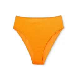 Women's Ribbed High Waist High Leg Extra Cheeky Bikini Bottom - Wild Fable™ Orange -Trendy Wear Women Store GUEST 59a82bb2 3703 429a bffb eade39b36dba