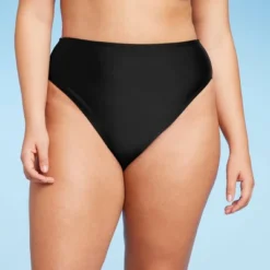 Women's High Leg Cheeky High Waist Bikini Bottom - Wild Fable™ Black -Trendy Wear Women Store GUEST 5a612fb5 7ec6 4868 be14 a2e716524884