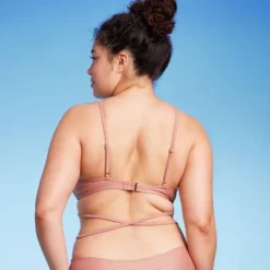 Women's Strappy Underwire Bikini Top - Wild Fable™ Brown Lurex -Trendy Wear Women Store GUEST 5ad04847 1f9c 4def 88a3 7fc59880e39f