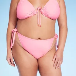 Women's Side-Tie Low-Rise Cheeky High Leg Bikini Bottom - Wild Fable™ -Trendy Wear Women Store GUEST 62a130c4 92e5 4dc5 bab0 85438963e289