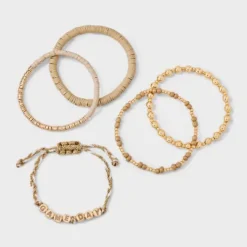 Game Day Bracelet Set 5pc - Wild Fable™ -Trendy Wear Women Store GUEST 664fc0ba 6285 46d6 aa52 700b5bf3d3cd